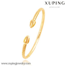 51429- Xuping Hot Sale 18K Gold Plated Cuff Bangle from Wholesale Supplier